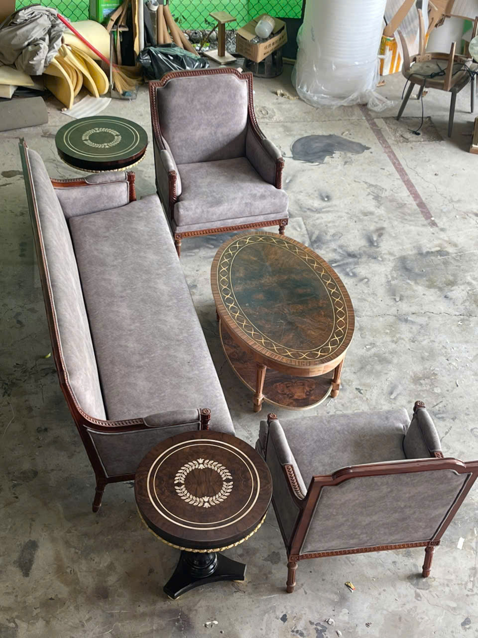 BỘ SOFA CỔ ĐIỂN LOUIS XVI